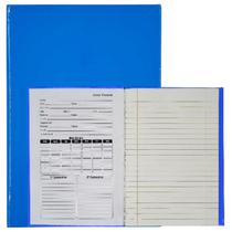 Kit Caderno Costurado 1/4 96 Folhas Com 5 Unidades Capa Dura