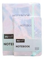 Kit Caderno de Anotações Holográfico - Verde