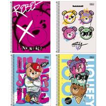 Kit Caderno Espiral Univ 1 Materia 80 Folhas Tilibra 4 Und Kit Caderno Espiral Univ 1 Materia 80 Folhas Tilibra 4 Und