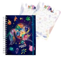 Kit Caderno Smart Colegial Divertidamente Refil Extra Com Folhas Personalizada Capa Dura Dac Original