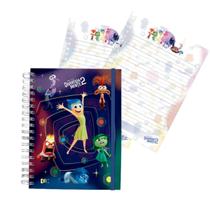 Kit Caderno Smart Mini Divertidamente Mais Bloco Folha Extra Personalizada Capa Dura Dac Original Kit Caderno Smart Mini Divertidamente Mais Bloco Folha Extra Personalizada Capa Dura Dac Original