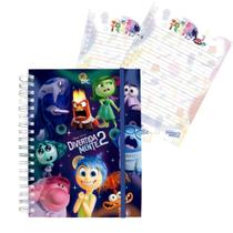 Kit Caderno Smart Universitário Divertidamente 2 Com Refil Extra Capa Dura Personalizado Kit Caderno Smart Universitário Divertidamente 2 Com Refil Extra Capa Dura Personalizado