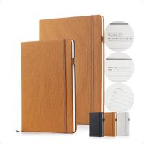 Kit Caderno Tipo Moleskine A5 A6 Executiva Pauta MarcaPágina Kit Caderno Tipo Moleskine A5 A6 Executiva Pauta MarcaPágina