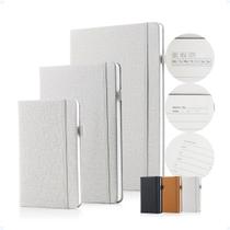 Kit Caderno Tipo Moleskine B5 A5 A6 Executiva Marca Páginas Kit Caderno Tipo Moleskine B5 A5 A6 Executiva Marca Páginas