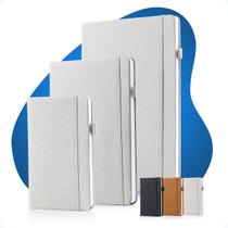 Kit Caderno Tipo Moleskine B5 A5 A6 Executiva Marca Páginas Kit Caderno Tipo Moleskine B5 A5 A6 Executiva Marca Páginas