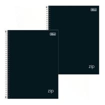 Kit caderno univ zip 10mat 160fl pt 2 und tilibra