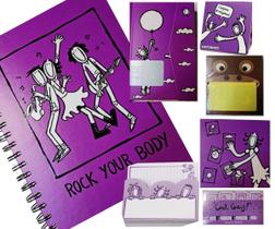 Kit Caderno Wire-Ô Cool Gang Ll- 2