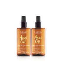 Kit Cadiveu Açaí Oil C/Valvula - Óleo De Tratamento 60ml (2 unidades)