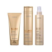 Kit Cadiveu Blonde Reconstrutor Shampoo + Máscara + Leave-in