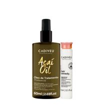 Kit Cadiveu Essentials Hair Remedy Reparadora e Açaí Oil 60 (2 produtos)