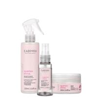 Kit Cadiveu Essentials Quartzo Shine Fluído Óleo e Máscara (3 produtos) Kit Cadiveu Essentials Quartzo Shine Fluído Óleo e Máscara (3 produtos)