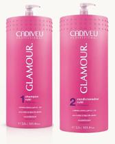 Kit Cadiveu Glamour Shampoo e Condicionador de 3 L