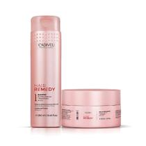 Kit cadiveu hair remedy shampoo + mascara - 2 produtos