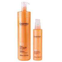 Kit Cadiveu Nutri Glow Mascara Capilar 980ml + Booster 200ml