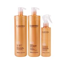 Kit Cadiveu Nutri Glow - Shampoo e Máscara de Nutrição e Leave-in 215 ml