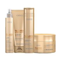 Kit Cadiveu Pro Blonde Reconstructor - Sh + Másc + Másc + Lv