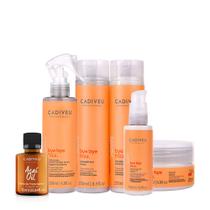 Kit Cadiveu Professional Bye Bye Frizz Completo e Oléo Açai 10ml (6 produtos)
