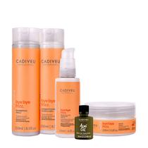 Kit Cadiveu Professional Bye Bye Frizz Shampoo Condicionador Máscara Leave-in e Açaí Oil (5 produtos) Kit Cadiveu Professional Bye Bye Frizz Shampoo Condicionador Máscara Leave-in e Açaí Oil (5 produtos)