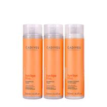 Kit Cadiveu Professional Bye Bye Frizz Shampoo Extra e Condicionador (3 produtos)