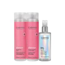 Kit Cadiveu Professional Glamour Duo e Final Style Oil G (3 produtos)