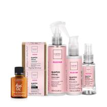 Kit Cadiveu Professional Hair Quartzo Shine Barra e Açaí Óleo 10ml (6 produtos)