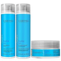 Kit Cadiveu Professional Hydra Up - Shampoo & Condicionador 250ml + Máscara 200ml Kit Cadiveu Professional Hydra Up - Shampoo & Condicionador 250ml + Máscara 200ml