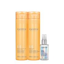 Kit Cadiveu Professional Nutri Glow Duo e Final Style Oil (3 produtos) Kit Cadiveu Professional Nutri Glow Duo e Final Style Oil (3 produtos)