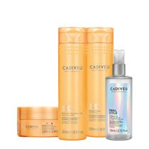 Kit Cadiveu Professional Nutri Glow Home Care e Supreme Final Style Oil (4 produtos) Kit Cadiveu Professional Nutri Glow Home Care e Supreme Final Style Oil (4 produtos)