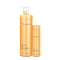 Kit Cadiveu Professional Nutri Glow Shampoo G e Condicionador P (2 produtos)