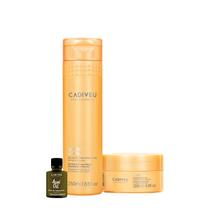 Kit Cadiveu Professional Nutri Glow Shampoo Máscara e Açaí Oil (3 produtos) Kit Cadiveu Professional Nutri Glow Shampoo Máscara e Açaí Oil (3 produtos)