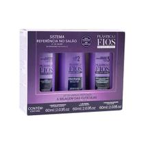 Kit Cadiveu Professional Plástica Dos Fios S- Shampoo e Ativo Plástica do Fios e Máscara