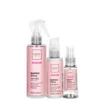 Kit Cadiveu Professional Quartzo Shine Fluído Balm e Óleo (3 produtos)