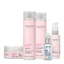 Kit Cadiveu Professional Quartzo Shine Home Care Total e Final Style Oil (5 produtos) Kit Cadiveu Professional Quartzo Shine Home Care Total e Final Style Oil (5 produtos)