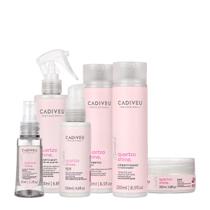 Kit Cadiveu Professional Quartzo Shine Shampoo Condicionador Balm Máscara Fluído e Óleo (6 produtos) Kit Cadiveu Professional Quartzo Shine Shampoo Condicionador Balm Máscara Fluído e Óleo (6 produtos)