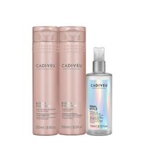 Kit Cadiveu Professional Repair Solution Duo e Supreme Final Style Oil (3 produtos)