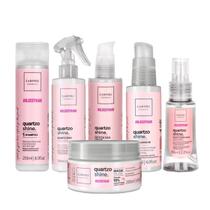 Kit Cadiveu Quartzo Shine Sh+Mask+Fluido+Proteina+Balm+Óleo