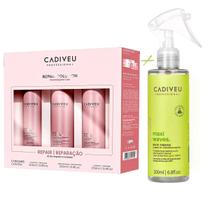Kit Cadiveu Repair Solution + Creme Ativa Cachos Maxi Waves