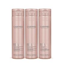 Kit Cadiveu Repair Solution Shampoo Sem Sulfato e Condicionador (3 produtos)