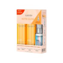 Kit Cadiveu Shampoo + Condicionador + Óleo Nutri Glow Kit Cadiveu Shampoo + Condicionador + Óleo Nutri Glow
