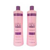 Kit Cadiveu Shampoo e Condicionador Plastica dos Fios 2x1lt