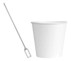 Kit Café Cafezinho Empresa Copo Com Mexedor