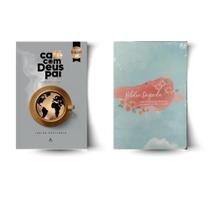 Kit: CAFÉ COM DEUS PAI 2026 + BÍBLIA SAGRADA COM PANORAMA BÍBLICO (2 Vol)