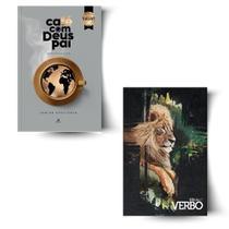 Kit: CAFÉ COM DEUS PAI 2026 + BÍBLIA VERBO NT - CAPA LEÃO (2 Vol)