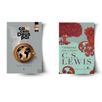 Kit: CAFÉ COM DEUS PAI 2026 + CRISTIANISMO PURO E SIMPLES (2 Vol)