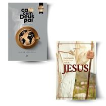Kit: CAFÉ COM DEUS PAI 2026 + ENCICLOPÉDIA HISTÓRICA DA VIDA DE JESUS (2 Vol)