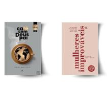 Kit: CAFÉ COM DEUS PAI 2026 + MULHERES IMPROVAVEIS (2 Vol)