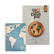 Kit Café com Deus Pai 2026 + Planner Mapas (2 Vol)