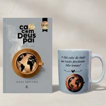 Kit Café com Deus Pai Lançamento 2026 Brochura e Caneca Café com Deus Pai