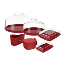 Kit Café da Manhã em Polipropileno 6 Peças Cozy Coza - Brinox 99355/2465