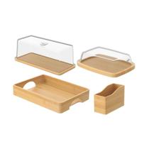 Kit Café da Manhã Perfeito Coza Brinox com 4 Peças